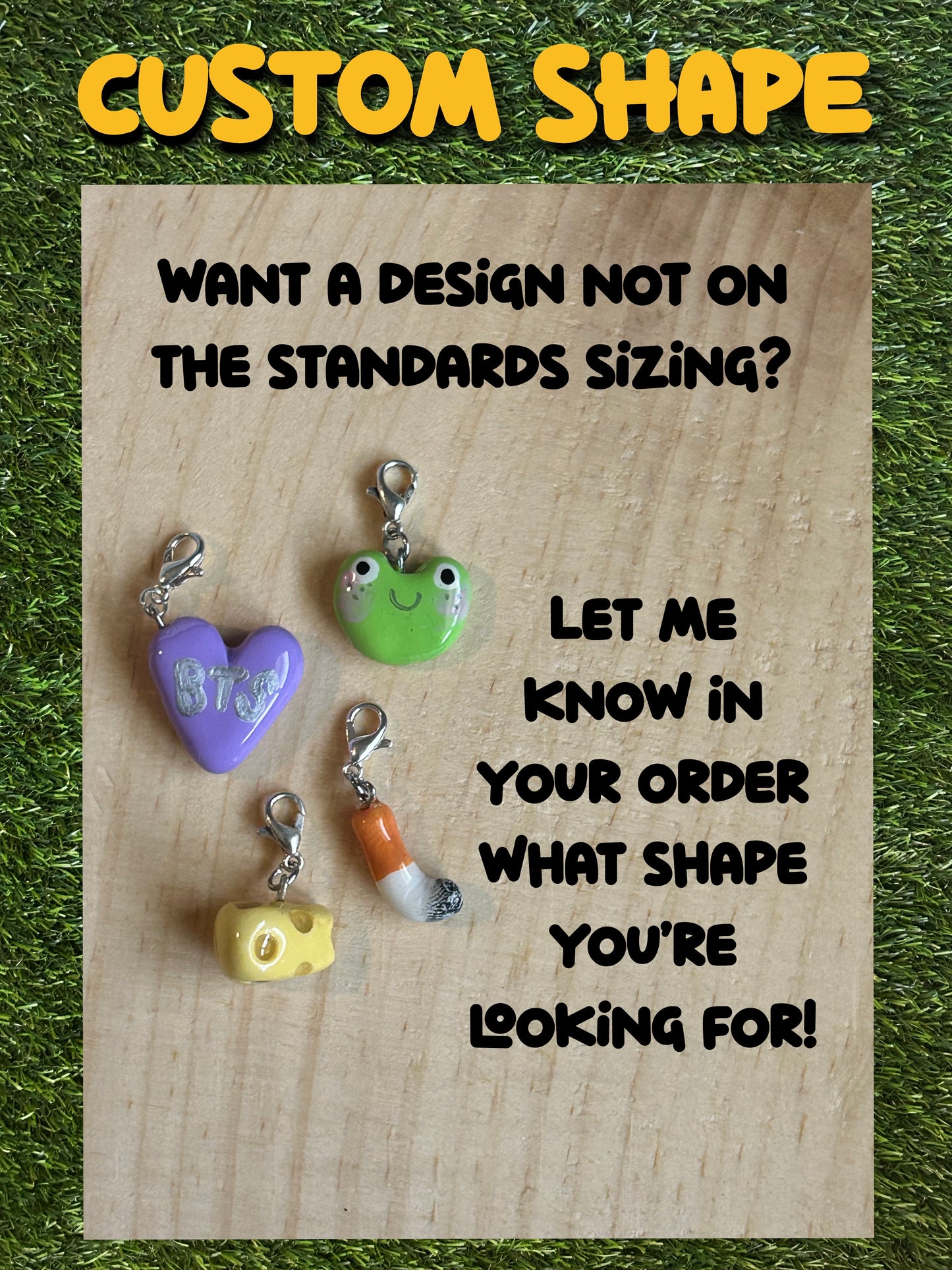 CUSTOM CHARMS