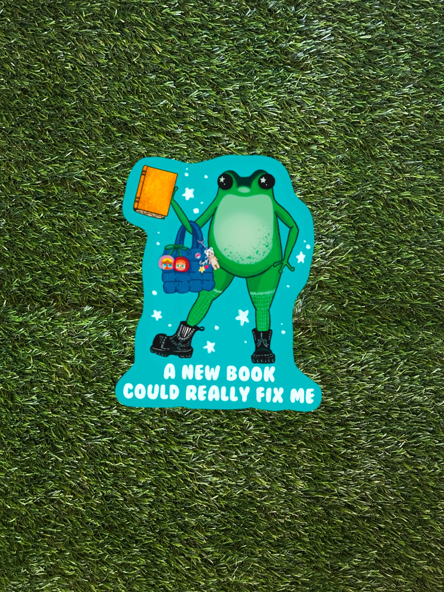FRANKEE FROG STICKER PACK