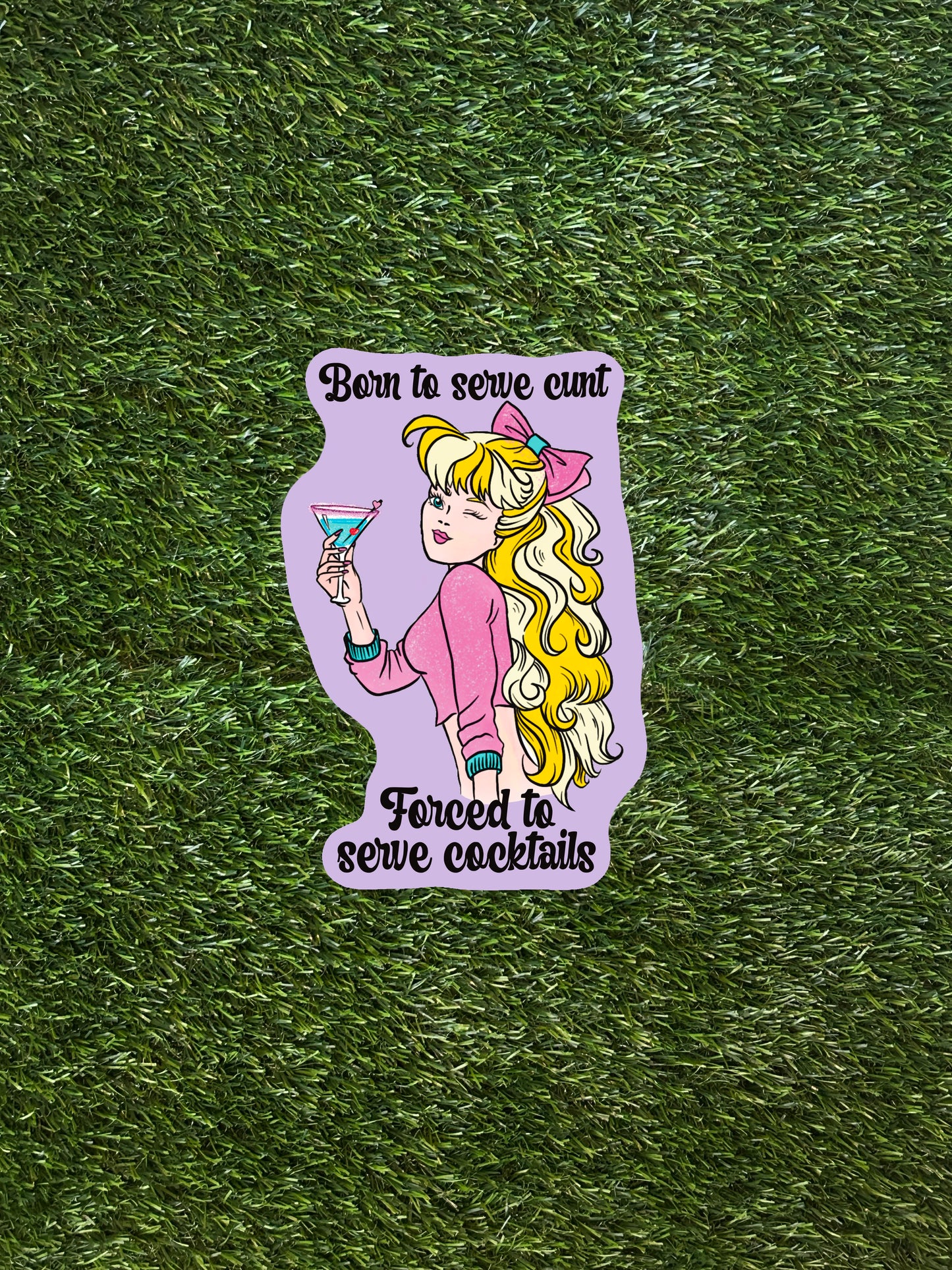 SERVING COCKTAILS