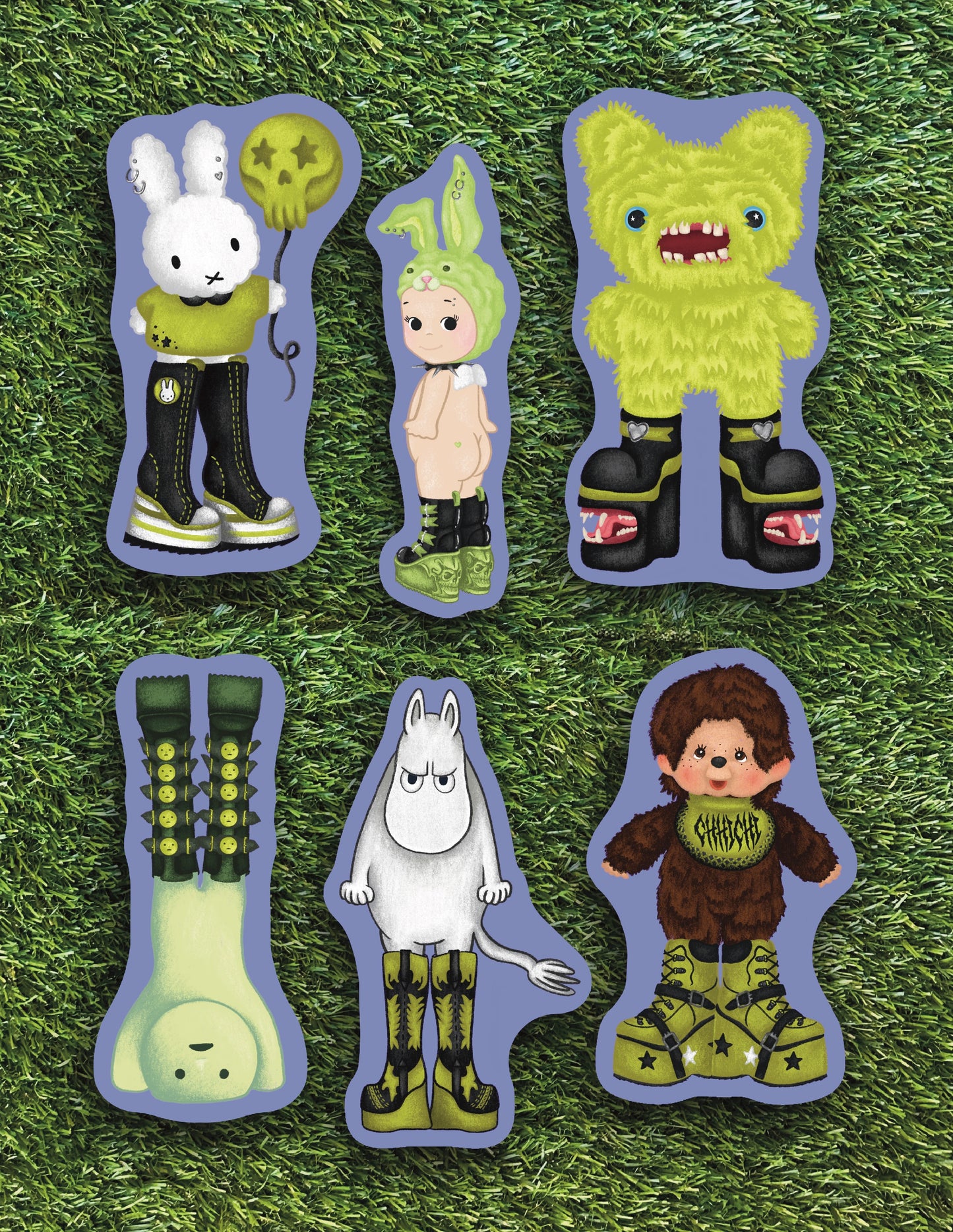 TRINKETS IN BIG BOOTS STICKER PACK