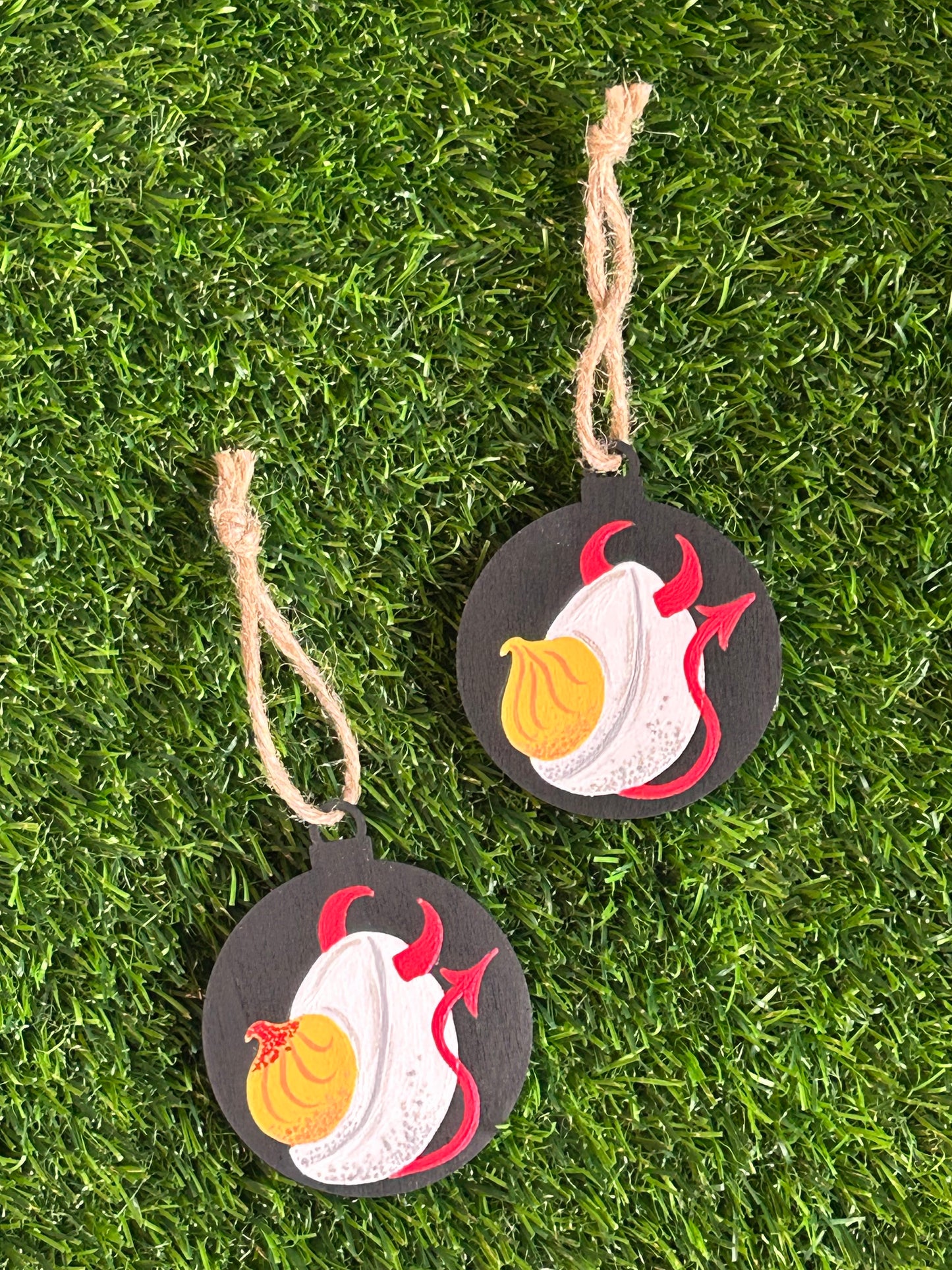 DEVILED EGGS ORNAMENTS