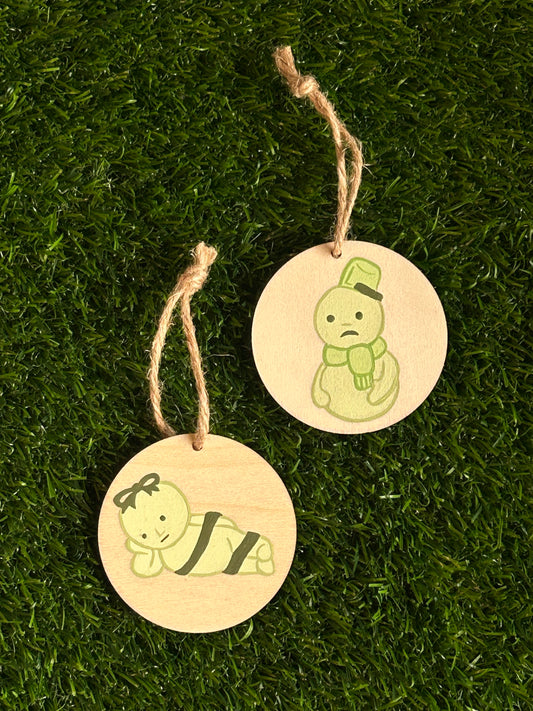 lil GREEN GUY ORNAMENTS