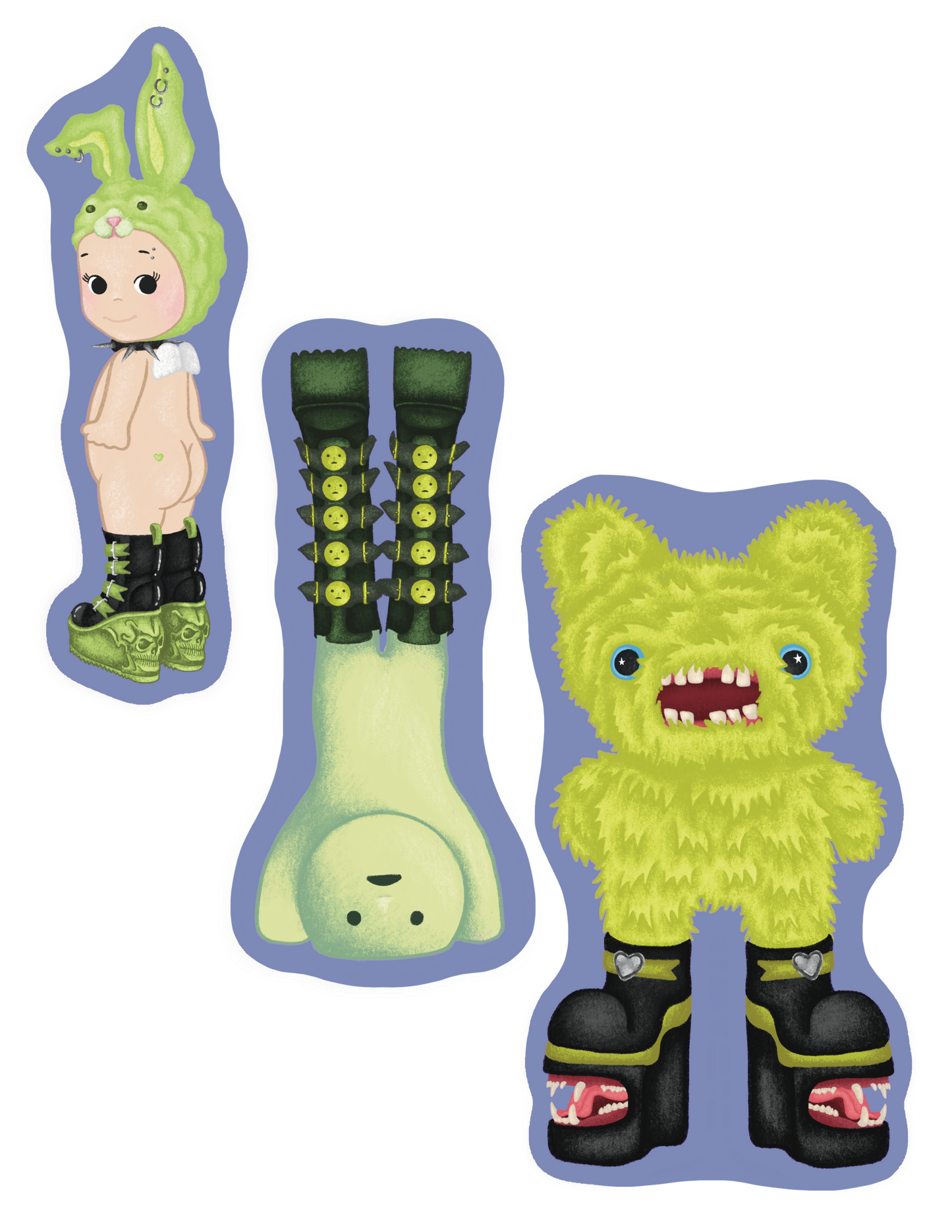 TRINKETS IN BIG BOOTS STICKER PACK
