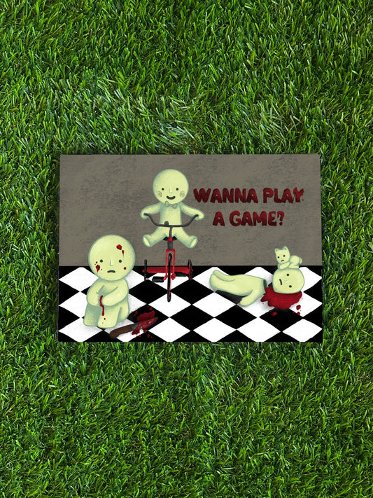 WANNA PLAY A GAME ? lil GREEN GUY