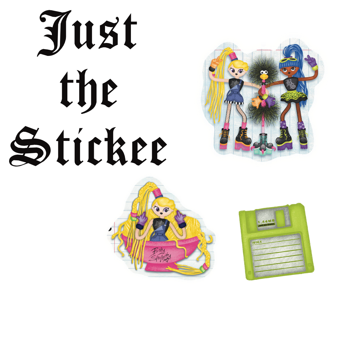 STICKEE : TRINKET TROUBLE MAIL CLUB