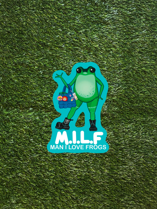 MAN I LOVE FROGS
