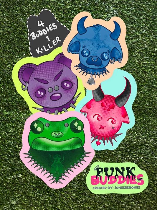 PUNK BUDDIES STICKER PACK