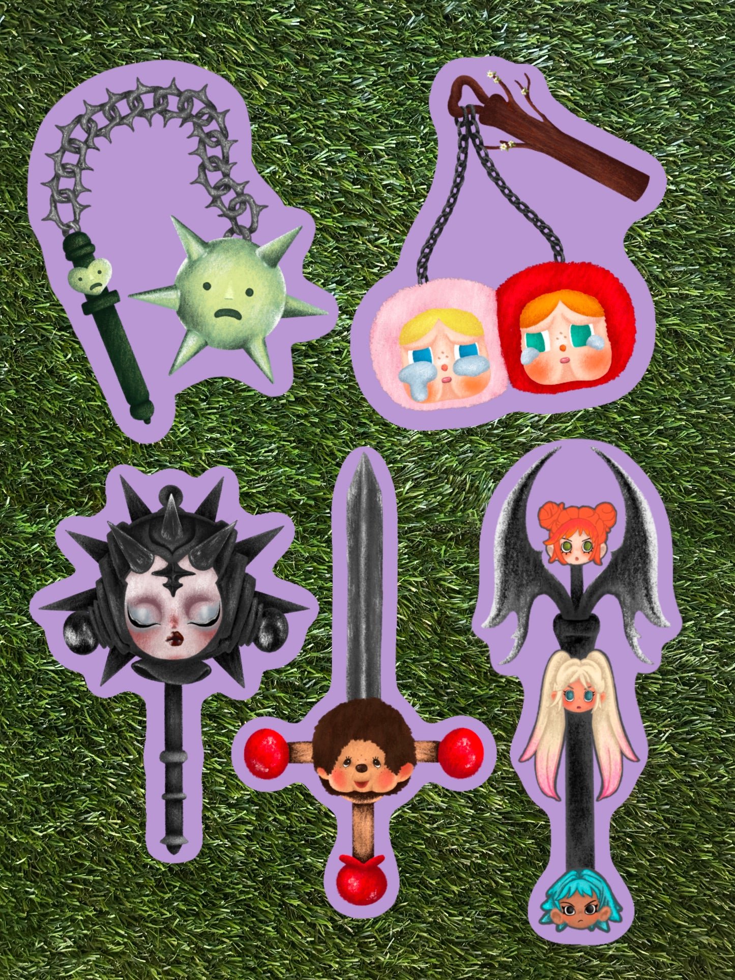 TRINKET WEAPONS STICKER PACK