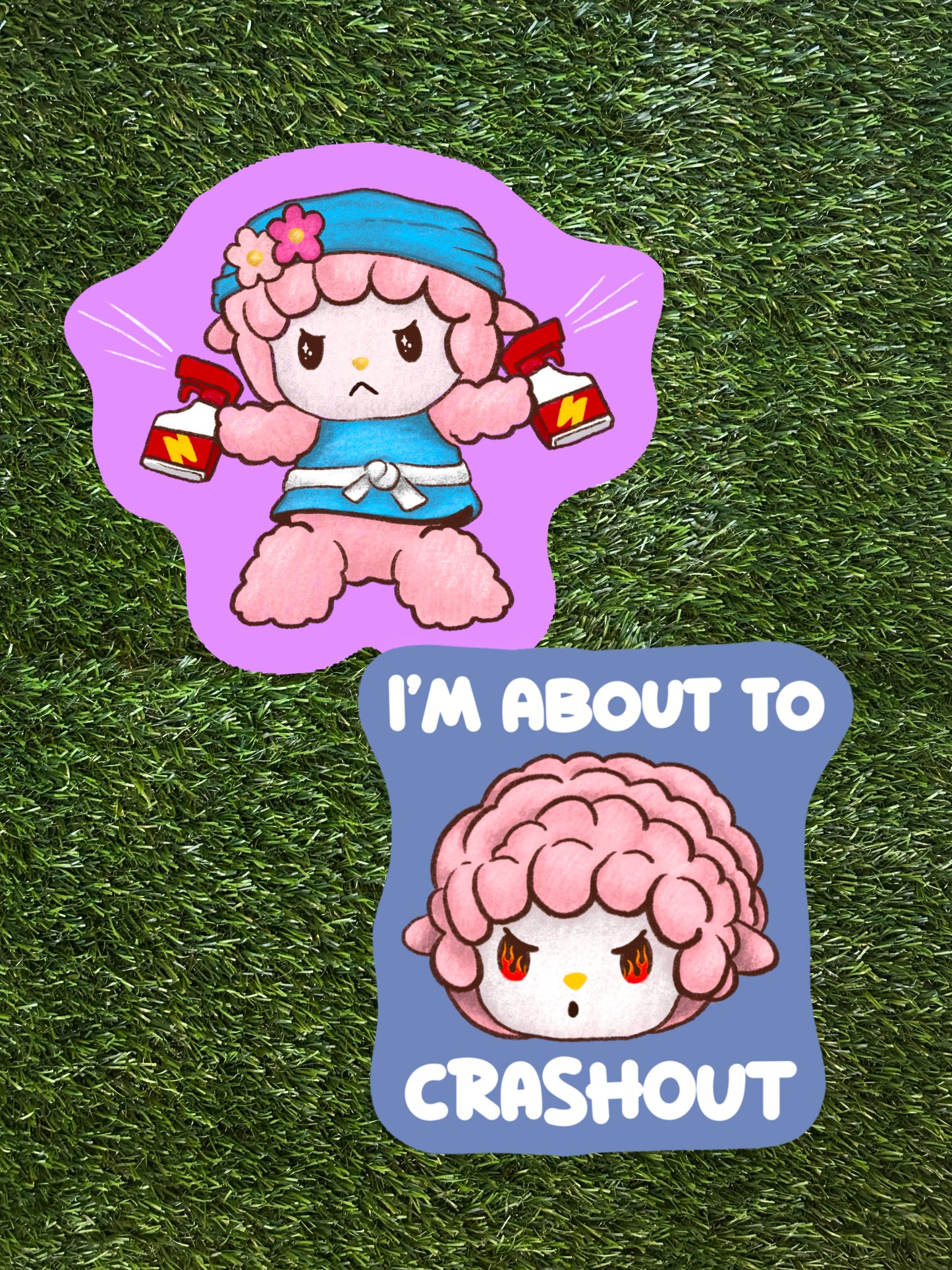 PIANO CRASHOUT STICKER PACK