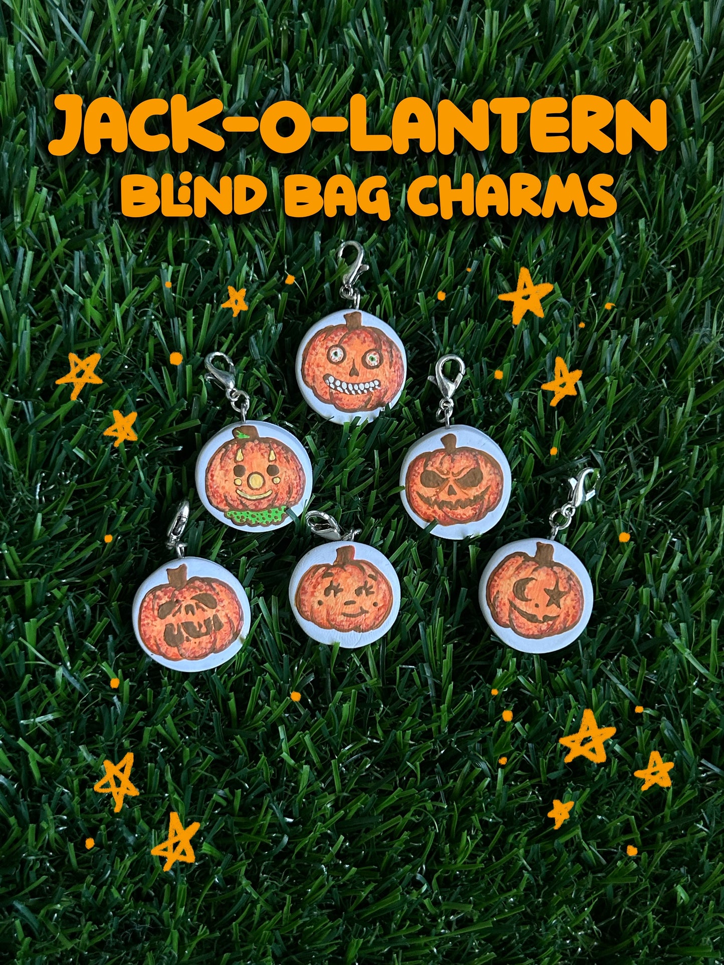 JACK-O-LANTERN CHARMS
