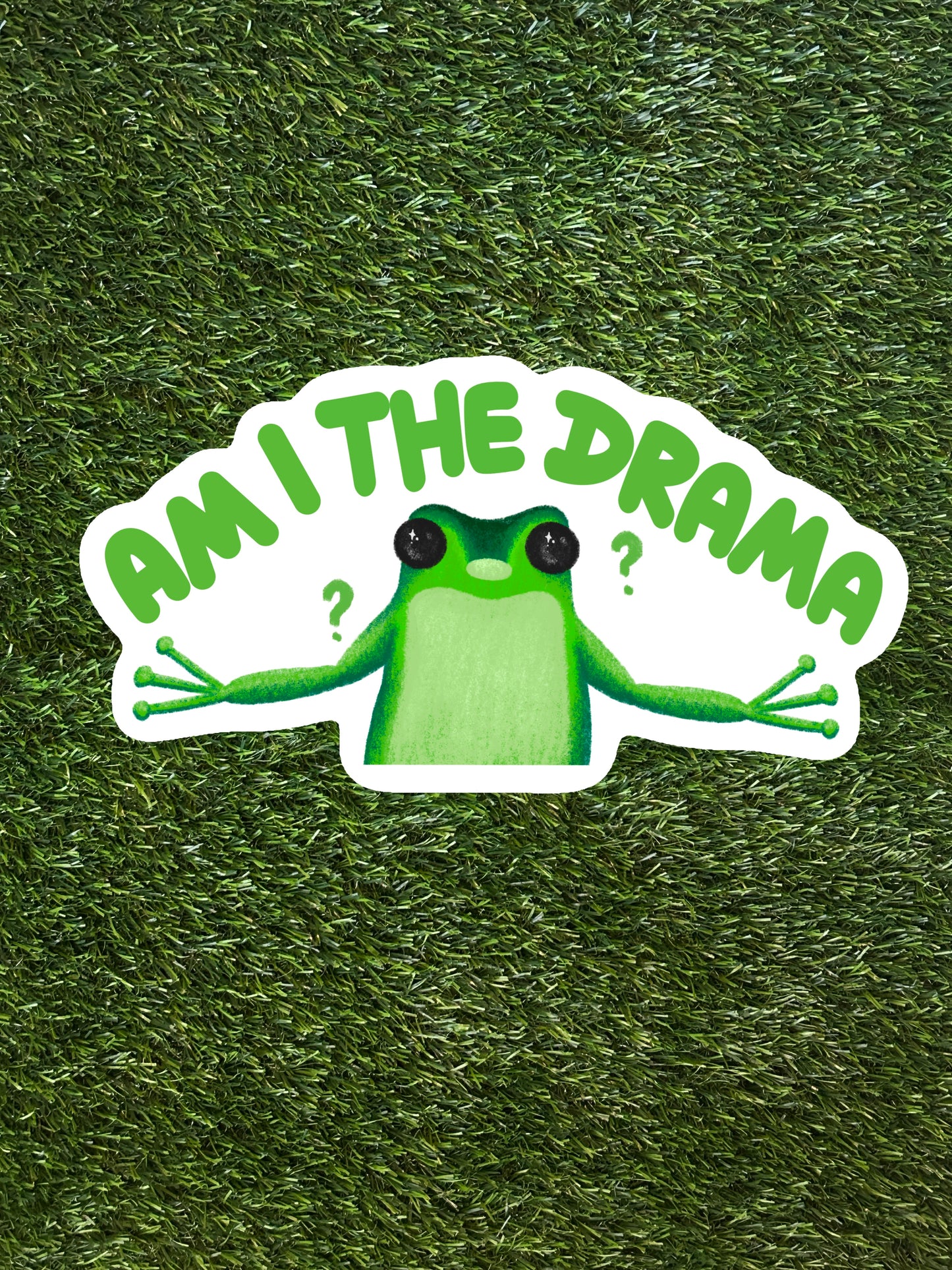 FRANKEE FROG STICKER PACK